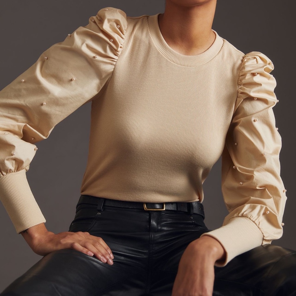 Dolan Puff Sleeve Blouse